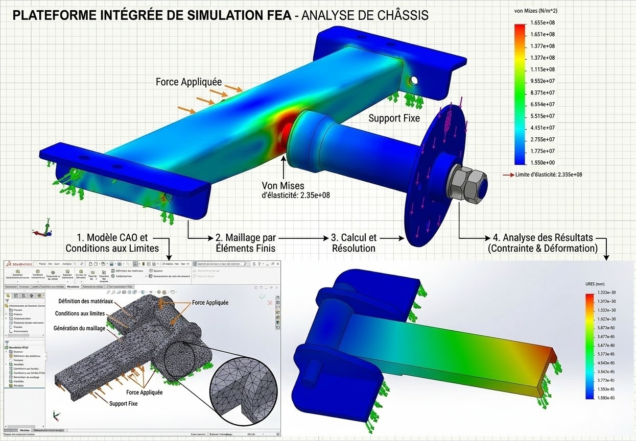  🔩 Analyse par Éléments Finis (FEA)